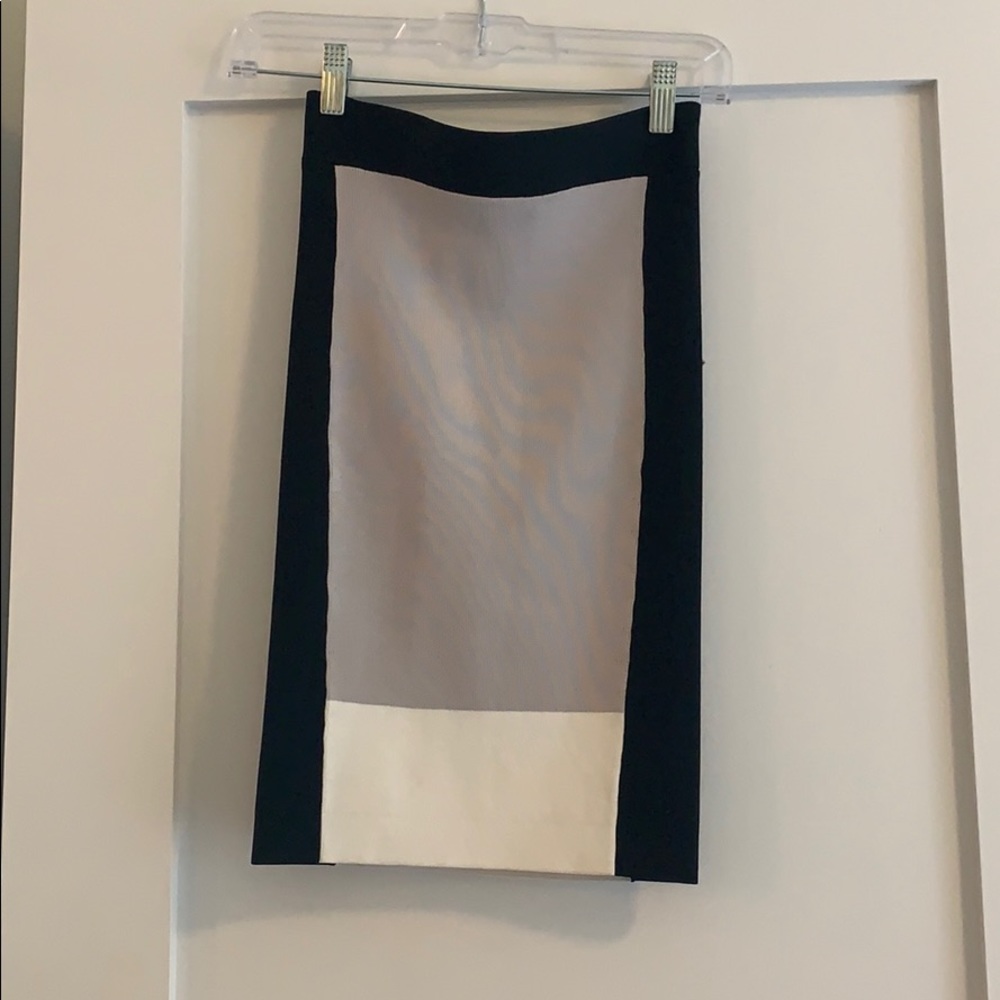NWOT Halston Heritage Colorblock Pencil Skirt